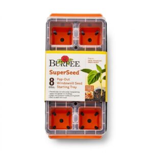 Burpee SuperSeed™ 8-Cell Pop-Out Windowsill Seed Starting Tray